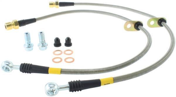 Stoptech - StopTech 10+ Camaro SS V8 Stainless Steel Rear Brake Lines - 950.62509