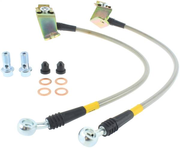 Stoptech - StopTech 06-07 Chrysler 300C SRT-8 Stainless Steel Rear Brake Lines - 950.63502