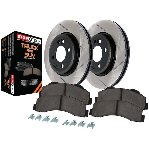 Stoptech - StopTech Truck Axle Pack Slotted Front 970.67033