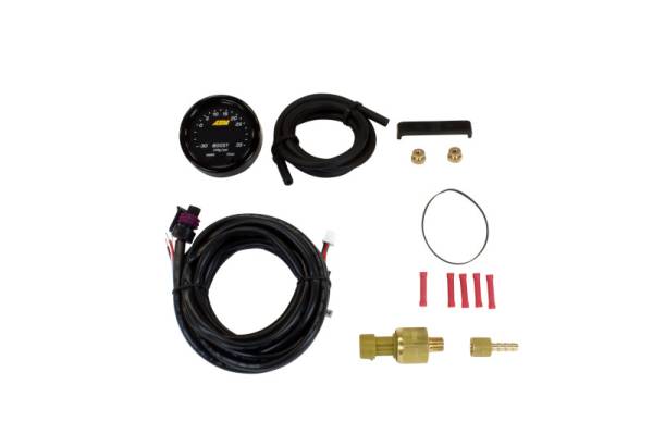 AEM - AEM X-Series Boost Pressure -30inHg 35psi Gauge - 30-0306