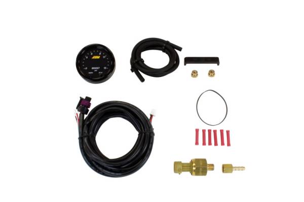 AEM - AEM X-Series Pressure 0-15psi Gauge Kit - 30-0309