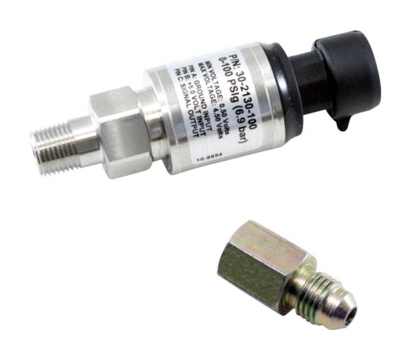 AEM - AEM 6.5 BAR MAP or 100 PSIG Stainless Steel Sensor Kit - 30-2130-100