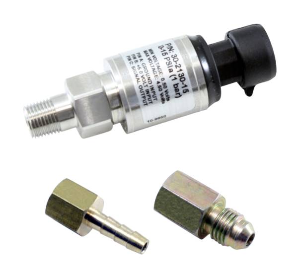 AEM - AEM 1 BAR MAP or 15 PSIA Stainless Steel Sensor Kit - 30-2130-15