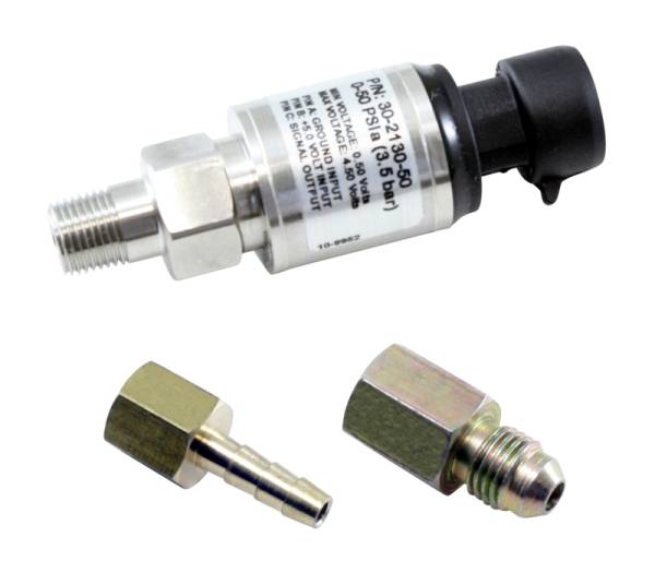 AEM - AEM 3.5 BAR MAP or 50 PSIA Stainless Steel Sensor Kit - 30-2130-50