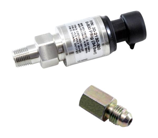 AEM - AEM 34 BAR MAP or 500 PSIA Stainless Steel Sensor Kit - 30-2130-500