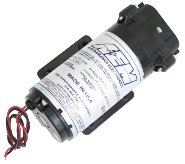 AEM - AEM Water / Methanol Injection 6-Amp Recirculation-Style Pump 200psi for One-Gallon Kit **replacemen - 30-3015