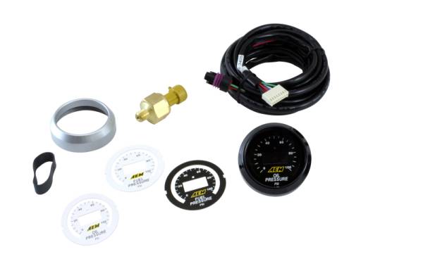 AEM - AEM 52mm Pressure (Oil or Fuel) Digital Gauge - 30-4401