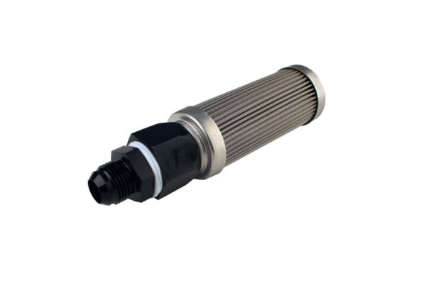 Aeromotive - Aeromotive Stealth In-Tank -10AN Bulkhead 100 Micron Stainless Steel Fuel Filter - 12612