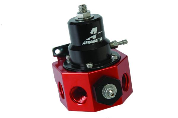 Aeromotive - Aeromotive Double Adjustable Carbureted Regulator for Belt Drive Fuel Pump - 13209
