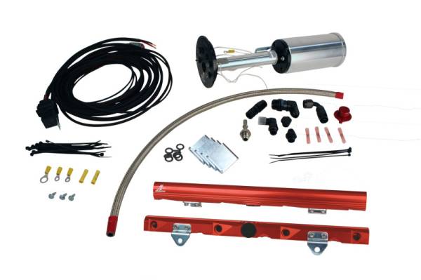 Aeromotive - Aeromotive C6 Corvette Fuel System - Eliminator/LS7 Rails/Wire Kit/Fittings - 17186