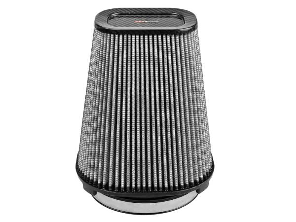 aFe - aFe MagnumFLOW Pro Dry S Air Filter (7.5x5.5in) F x (9x7in) B x (5.75x3.75in) T (Carbon) x 10in H - 21-90110-CF