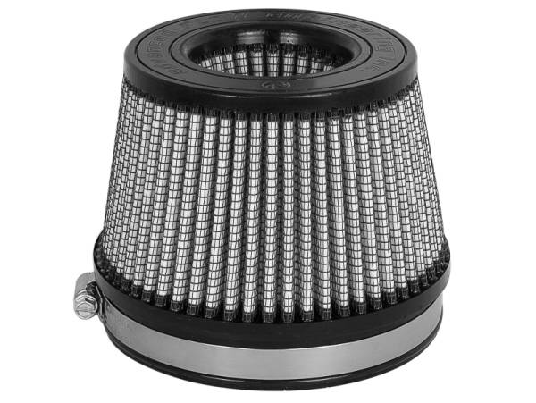aFe - aFe MagnumFLOW Dry S Air Filter 5in. F x 5-3/4in. B x 4-1/2in. T (INV) x 3-1/2in. H - 21-91130