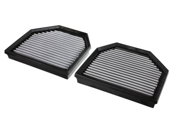 aFe - aFe MagnumFLOW OEM Replacement Air Filter PRO Dry S 2015 BMW M3/M4 (F80/F82) 3.0L S55 (tt) Qty. 2 - 31-10238