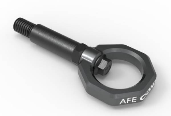 aFe - aFe Control Front Tow Hook Grey BMW F-Chassis 2/3/4/M - 450-502001-G
