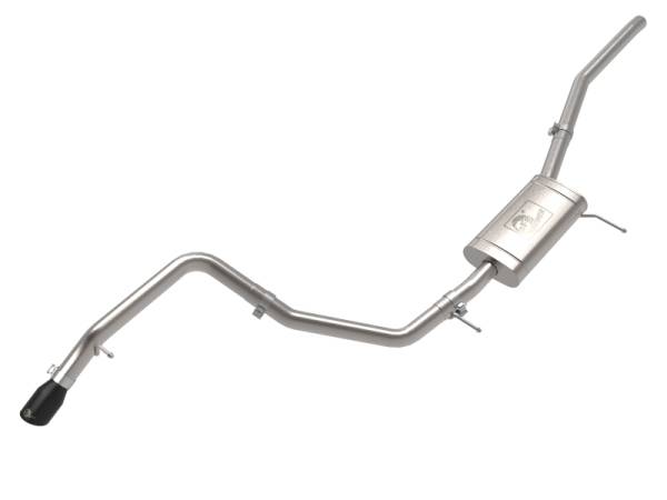 aFe - aFe 22-23 Ford Maverick EcoBoost L4 2.0L(t) Vulcan Series 2-1/2in 304 SS Cat-Back w/ Black Tip - 49-33145-B