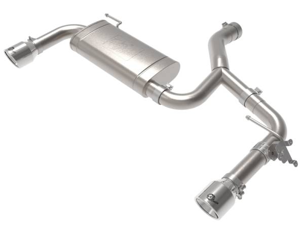 aFe - aFe 15-21 BMW X1 F48 L4 2.0L (t) MACH Force-Xp 3 to 2-1/2 IN SS Axle-Back Exhaust w/Polished Tip - 49-36349-P