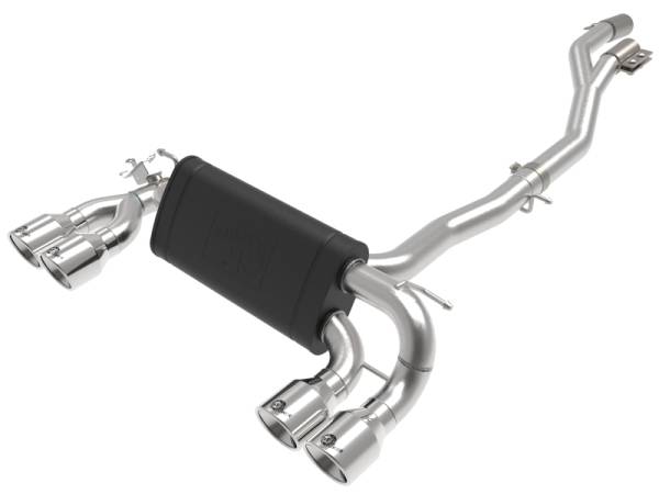 aFe - aFe MACHForce XP Exhausts Cat-Back SS 19-21 BMW M2 Competition L6-3.0L w/Polished Tips - 49-36350-P