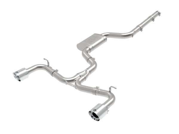 aFe - aFe MACHForce XP 3in-2.5in SS Exhaust Cat-Back 18-19 Volkswagen GTI (MK7.5) L4-2.0L (t) - Polished - 49-36422-P