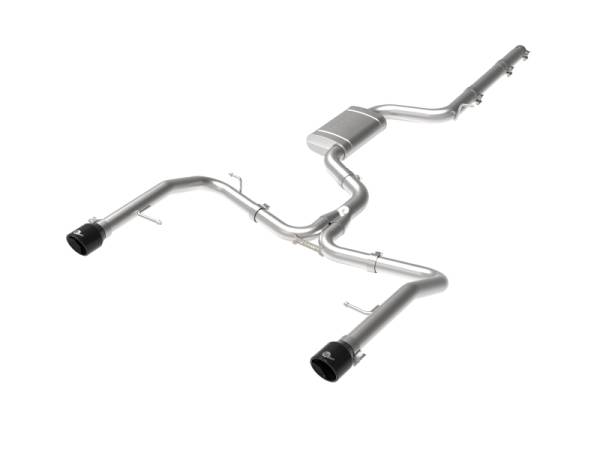 aFe - afe POWER MACH Force-Xp 19-20 Volkswagen Jetta GLI L4-2.0L (t) 304 SS Cat-Back Exhaust System - 49-36432-B