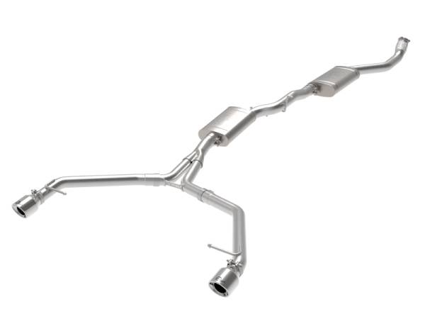 aFe - afe MACH Force-Xp 13-16 Audi Allroad L4 SS Cat-Back Exhaust w/ PolishedTips - 49-36438-P