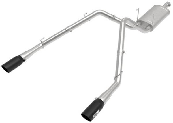 aFe - aFe Apollo GT 3in 409SS Cat-Back Exhaust System w/Black Tip 09-18 Dodge/Ram 1500 V8-5.7L - 49-42074-B