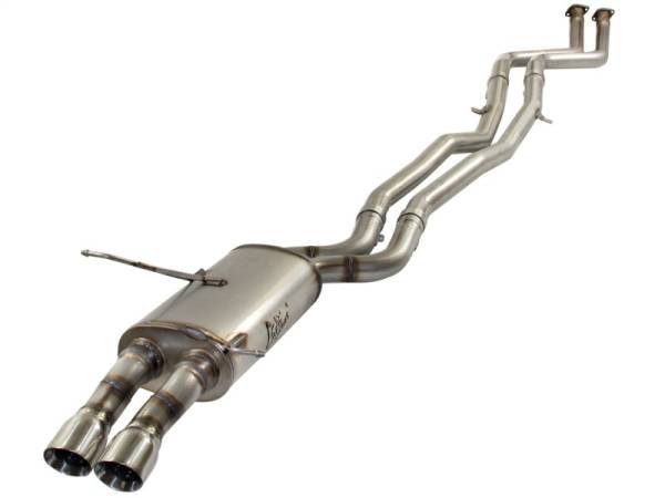 aFe - aFe MACH Force XP Exhaust Catback 409 SS 01-05 BMW 325i/ci & 330i/ci (E46) L6 2.5L/3.0L - 49-46309