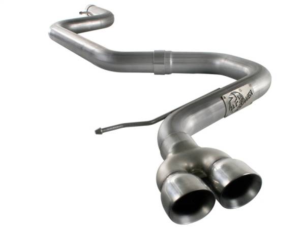 aFe - aFe MACHForce XP Exhausts Cat-Back SS-409 EXH CB Volkswagen Golf TDI 11-12 L4-2.0L - 49-46402