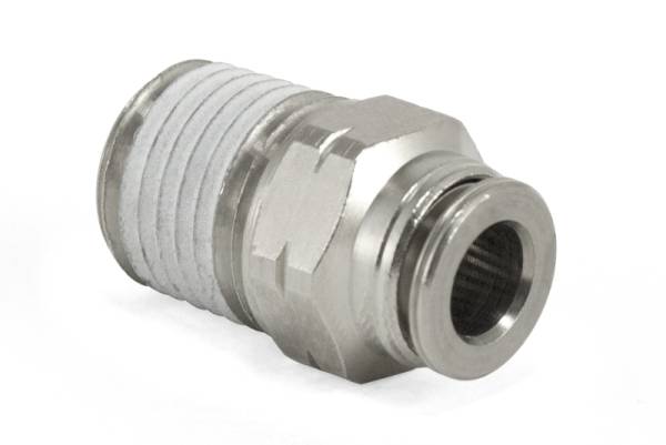 Air Lift - Air Lift Straight- Male 1/4in Npt X 1/4in Tube - 21807