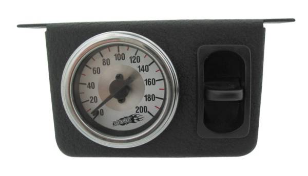 Air Lift - Air Lift Single Needle Gauge Panel With One Paddle Switch- 200 PSI - 26161