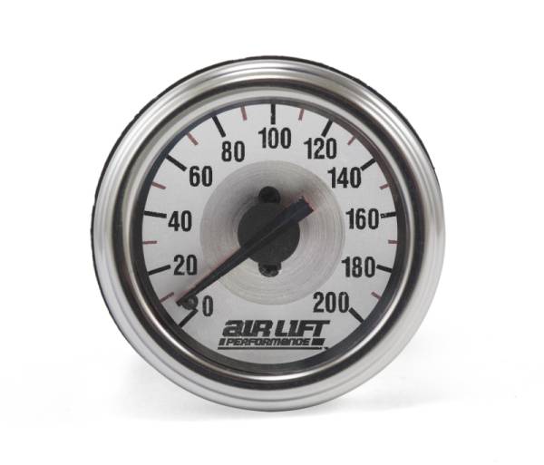 Air Lift - Air Lift Dual Needle Gauge-200 PSI - 26228