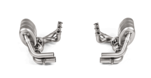 Akrapovic - Akrapovic 2018 Porsche 911 GT3 (991.2) Evolution Header Set - E-PO/T/4