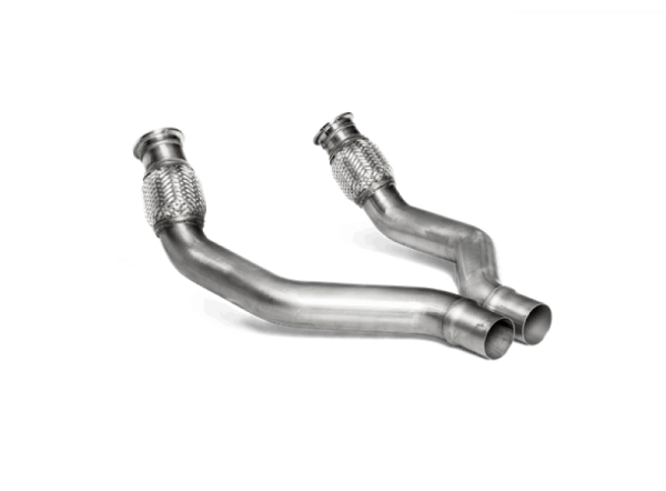 Akrapovic - Akrapovic 14-18 Audi RS6 Avant / RS7 Sportback (C7) Link-Pipe Set (SS) - L-AU/SS/4