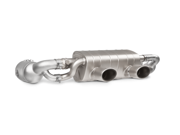 Akrapovic - Akrapovic 16-17 Porsche 911 Carrera S/4/4S/GTS (991.2) Link Pipe Set w/ Cat (SS) - L-PO/SS/1H