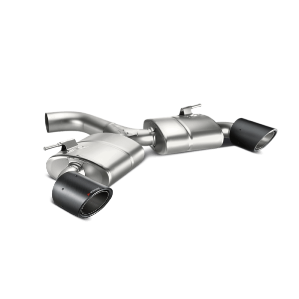 Akrapovic - Akrapovic 17-18 Volkswagen Golf (VII) GTI FL Performance Slip-On Line (Titanium) w/ Carbon Tips - MTP-VW/T/4H