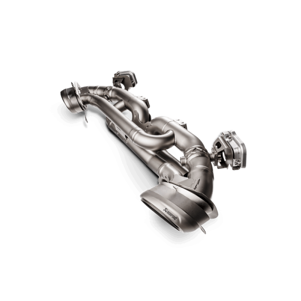 Akrapovic - Akrapovic 2019+ Porsche 911 Carrera (992 w/Sport Exhaust) w/OPF/GPF Slip-On Line (Titanium) - S-PO/TI/14