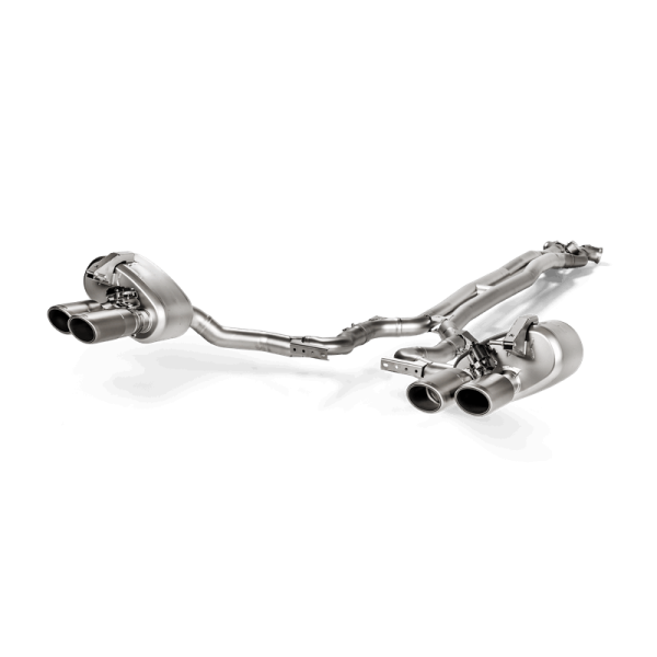 Akrapovic - Akrapovic 17-18 Porsche Panamera Turbo Evolution Line Cat Back (Titanium) (Tips Not Incl.) - S-PO/TI/9H