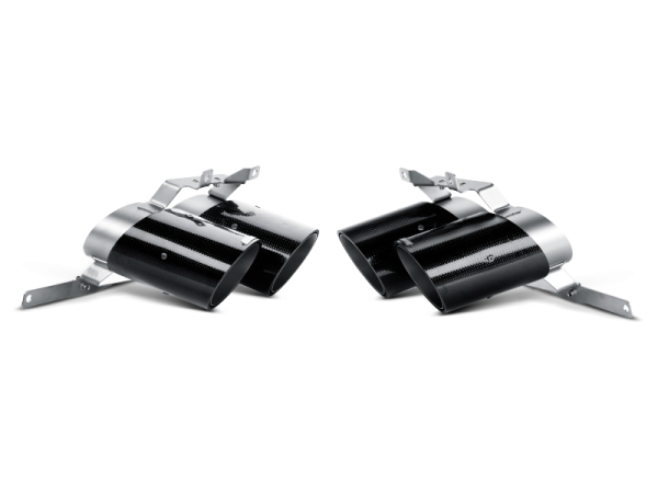 Akrapovic - Akrapovic 09-14 Lamborghini Gallardo LP 550-2 Coupe Tail Pipe Set (Carbon) - TP-CT/7