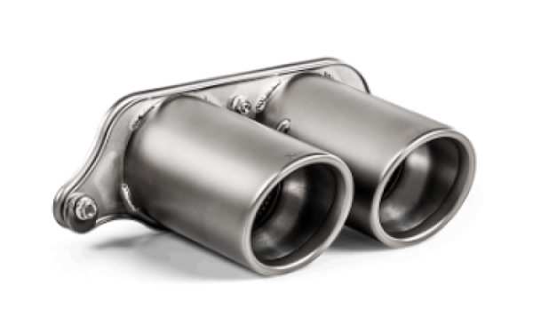 Akrapovic - Akrapovic 2018 Porsche 911 GT3 (991.2) Tail Pipe Set (Titanium) - TP-T/S/17