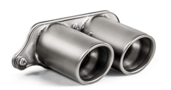 Akrapovic - Akrapovic 2018 Porsche 911 GT3 RS (991.2) Tail Pipe Set (Titanium) - TP-T/S/19