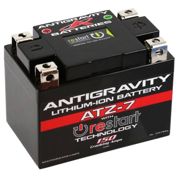 Antigravity Batteries - Antigravity YTZ7 Lithium Battery w/Re-Start - AG-ATZ7-RS