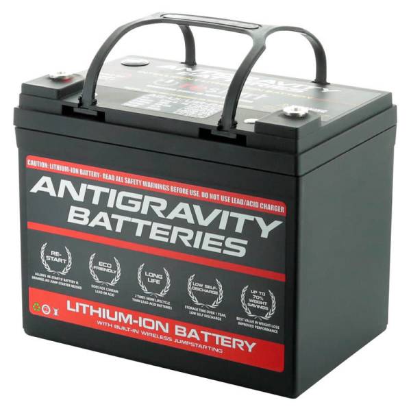 Antigravity Batteries - Antigravity U1/Group U1R Lithium Auto Battery w/Re-Start - AG-U1-20-RS