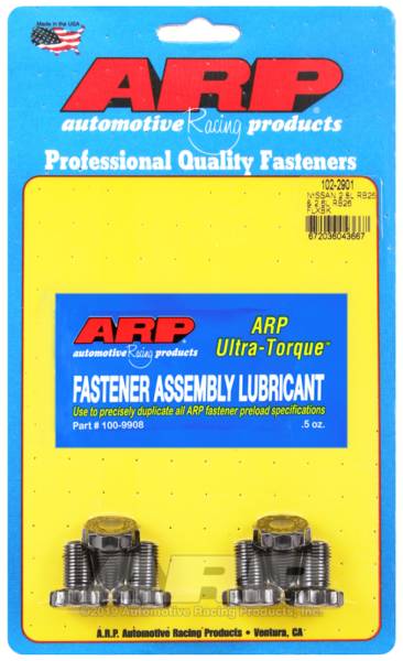 ARP - ARP Nissan 2.0L RB25 and 2.6L RB26 Flexplate Bolt Kit - 102-2901