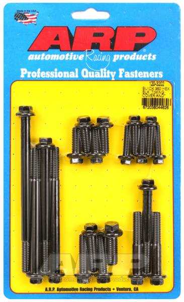 ARP - ARP Buick 350 Timing Cover and Water Pump Hex Bolt Kit - 120-3202