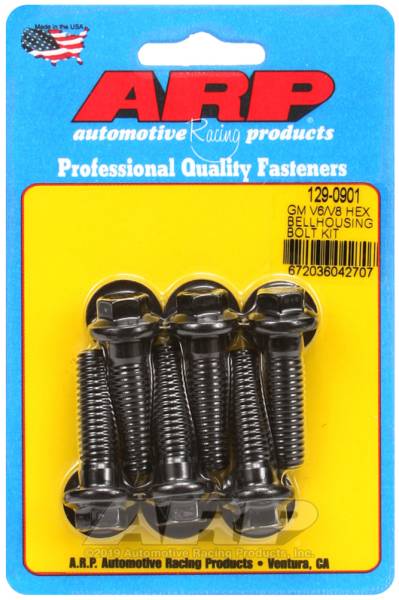 ARP - ARP GM V6/V8 Hex Bellhousing Bolt Kit - 129-0901