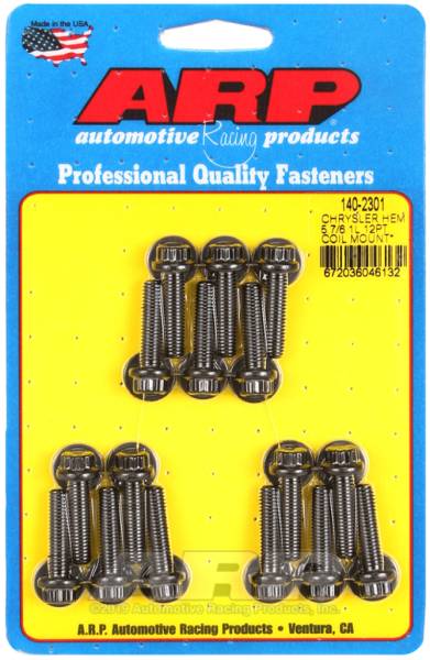 ARP - ARP Chrysler Hemi 5.7/6.1L 12pt Coil Mount Bolt Kit - 140-2301