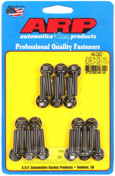 ARP - ARP Chrysler Hemi 5.7/6.1L Hex Coil Mount Bolt Kit - 140-2302