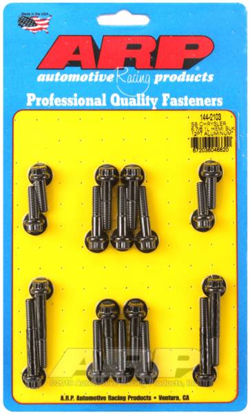 ARP - ARP Small Block Chrysler 5.7/6.1L Hemi 12pt Aluminum Intake Manifold Bolt Kit - 144-2103
