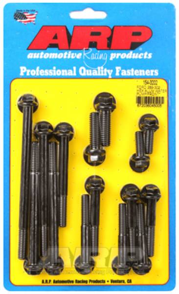 ARP - ARP Ford 289-302 Hex Aluminum Water Pump and Front Cover Bolt Kit - 154-3202