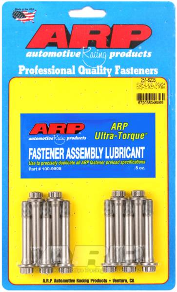 ARP - ARP Ford 2.5L B5254 DOHC 5Cyl Rod Bolt Kit - 251-6203