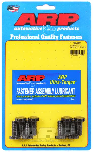 ARP - ARP Subaru 2.0L FA20 4Cyl Flexplate Bolt Kit - 260-2901